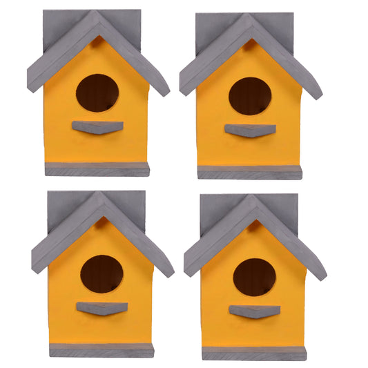 Bird House Unique Garden Balcony Hanging  🐣🪺 [ Combo pack of 4 ]