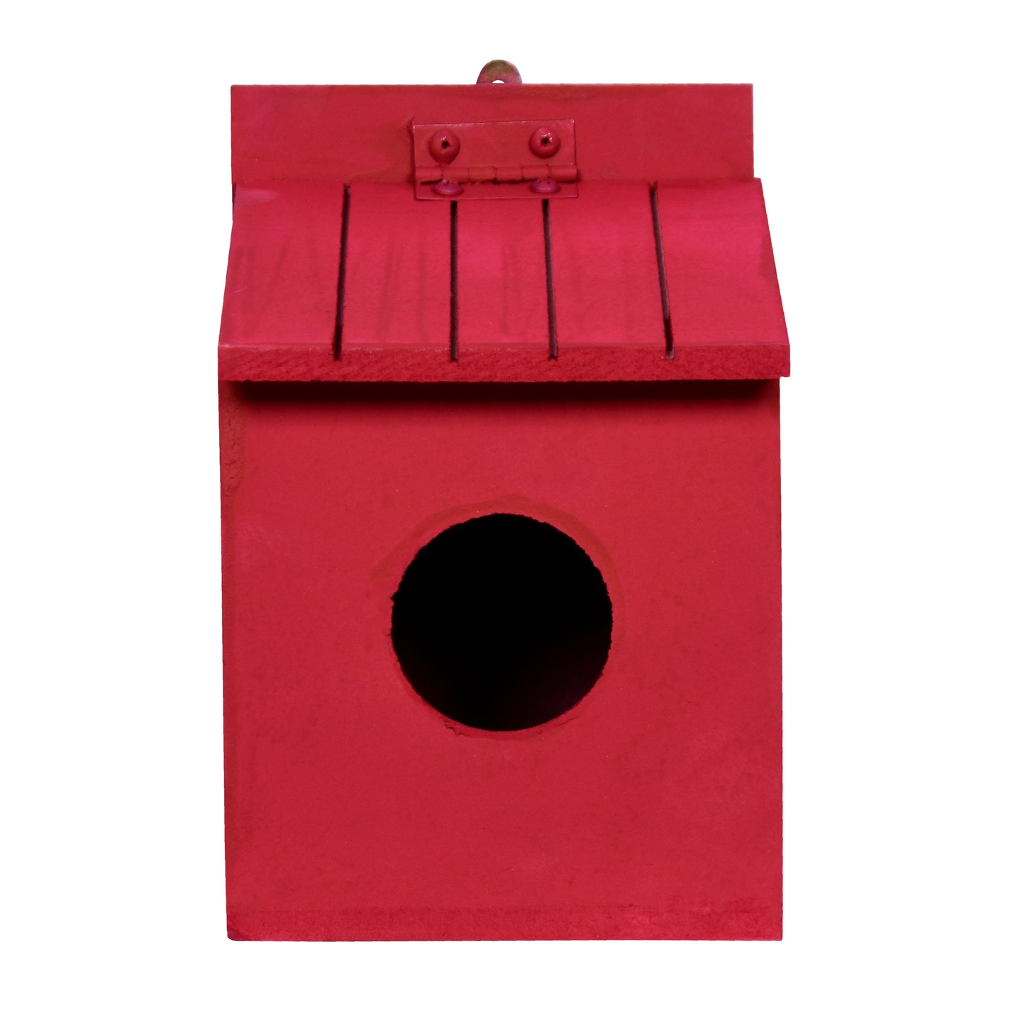 Openable Red - Bird House Wooden